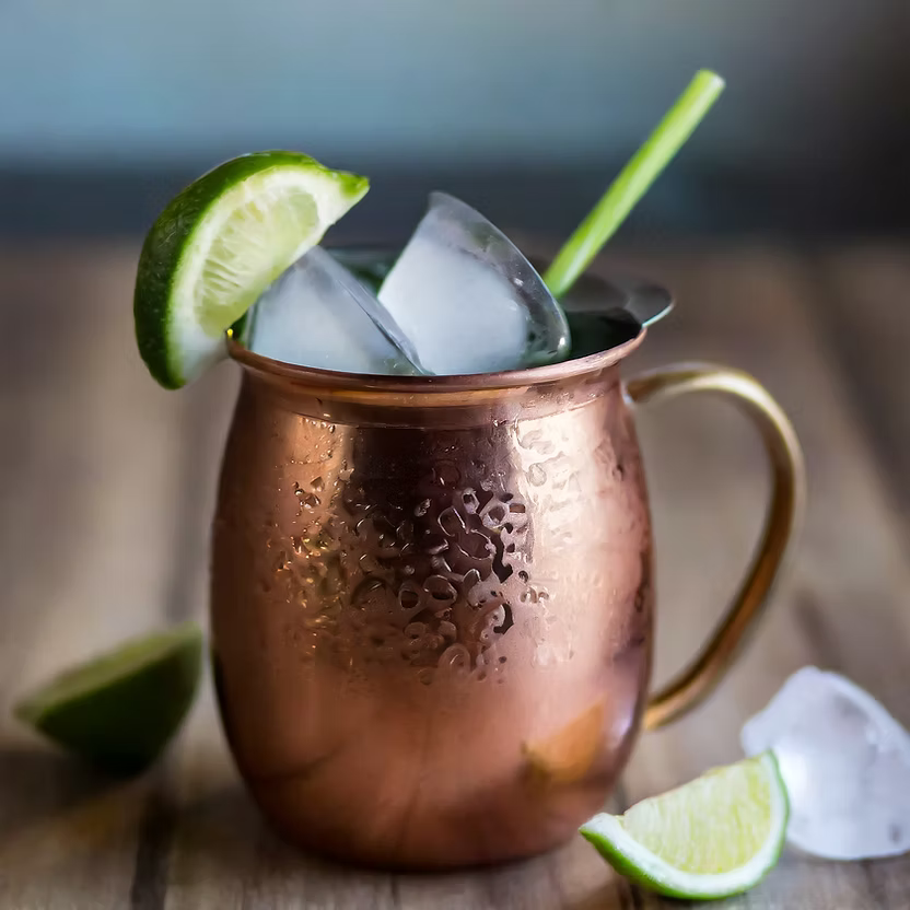 MO:NS Mule mit Ingwerbier und Limette